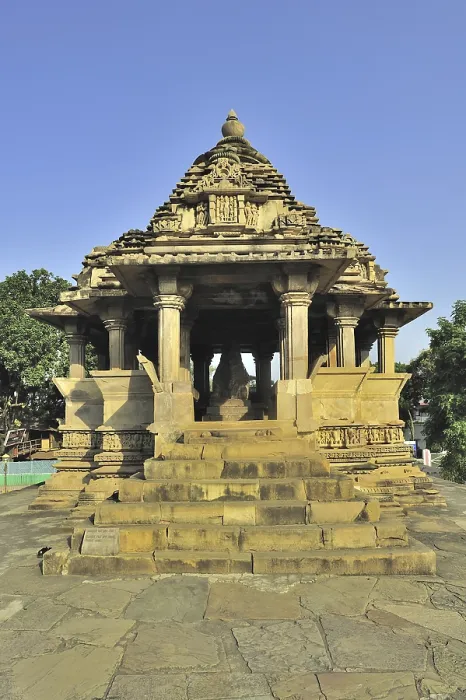 Framed Print : Nandi temple Khajuraho madhya pradesh india