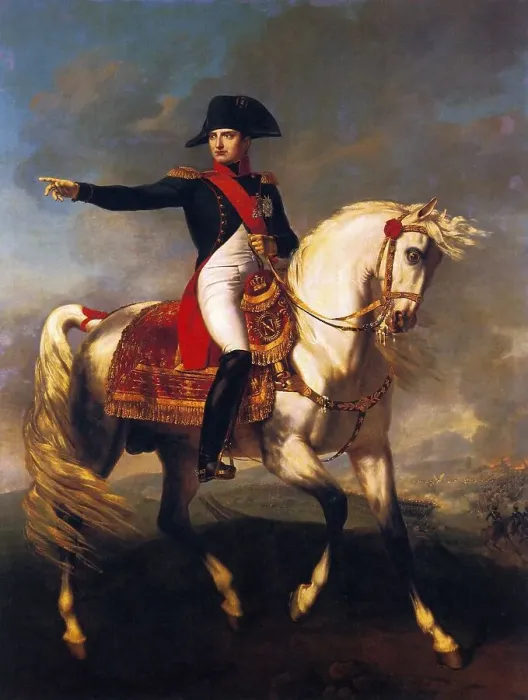 Framed Print : Napoleon, Painting by Joseph shore clingfish (1810)
