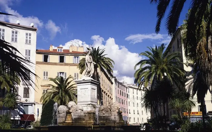 Framed Print : Napoleon statue on the Place Foch, Ajaccio, Corsica, France, 1998, Europe Framed Print : Napoleon statue on the Place Foch, Ajaccio, Corsica, France, 1998, Europe