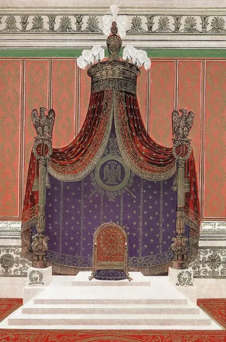 Framed Print : Napoleon's Imperial Throne