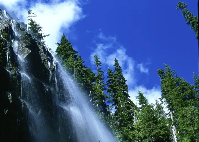 Framed Print : Narada Falls, Mount Rainier National Park