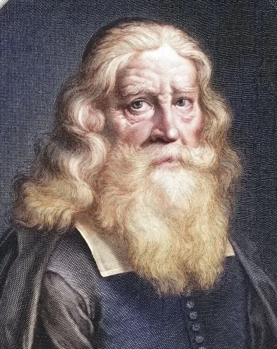 Framed Print : Nathanael Dilger (1604-1679), pastor and minister in Gdansk