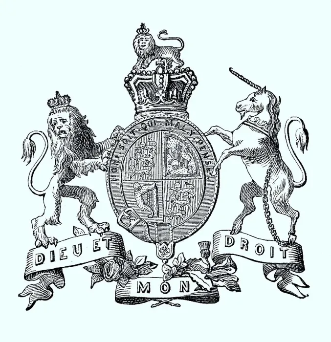 Framed Print : National Coat of Arms, Coat of Arms from 1890 Framed Print : National Coat of Arms, Coat of Arms from 1890