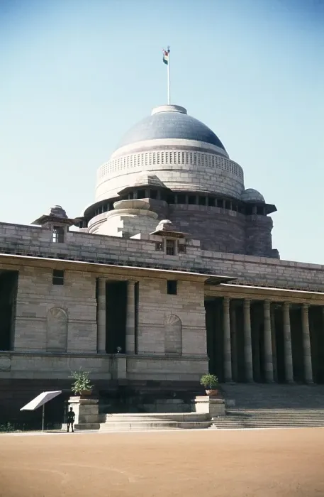 Framed Print : National Palace, New Delhi, India in 1980