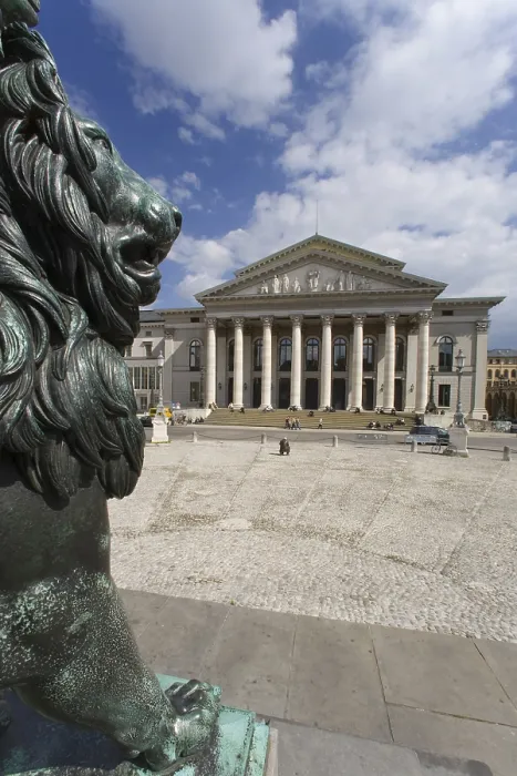 Framed Print : Nationaltheater Opera House at Max-Joseph-Platz Square in Munich Framed Print : Nationaltheater Opera House at Max-Joseph-Platz Square in Munich