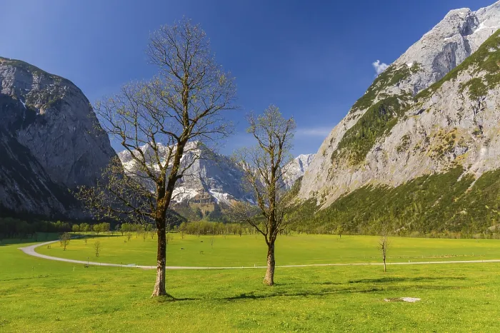 Framed Print : Nature conservancy area Grosser Ahornboden