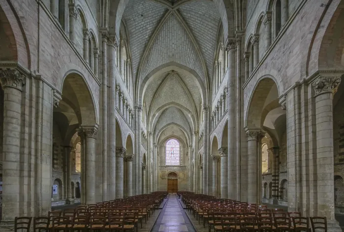 Framed Print : Nave, Romanesque-Gothic Saint-Julien du Mans Cathedral Framed Print : Nave, Romanesque-Gothic Saint-Julien du Mans Cathedral