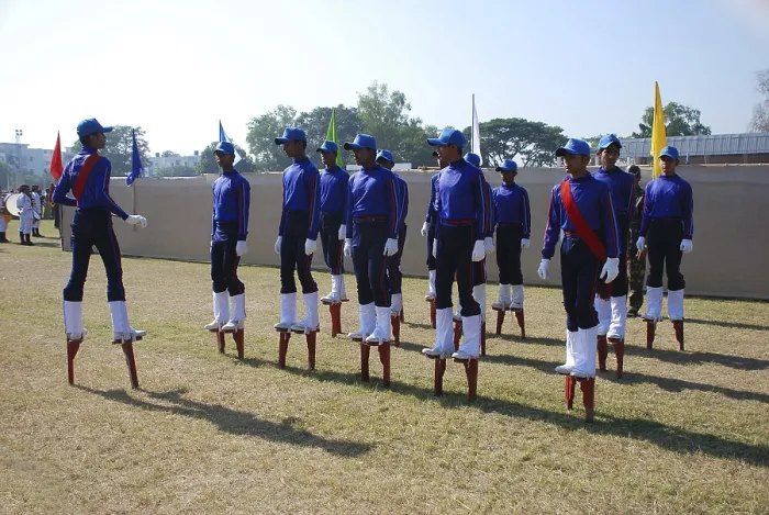 Framed Print : NCC parade
