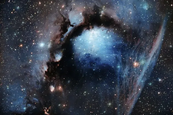 Framed Print : Nebula, cluster of stars in deep space Framed Print : Nebula, cluster of stars in deep space