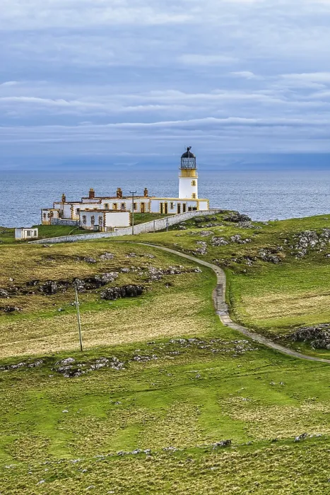 Framed Print : Neist Point Lighthouse, Isle of Skye, Scotland, UK