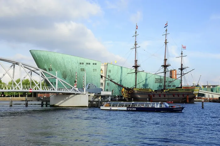 Framed Print : NEMO Technology Centre, sailing ship replica of the Maritime Museum Framed Print : NEMO Technology Centre, sailing ship replica of the Maritime Museum