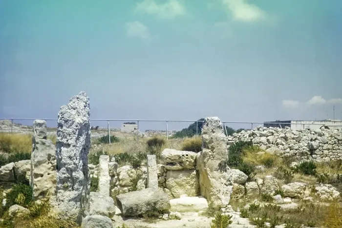 Framed Print : Neolithic temples of Skorba prehistoric archaeological site, Mgarr, Malta, Europe 1971, Europe Framed Print : Neolithic temples of Skorba prehistoric archaeological site, Mgarr, Malta, Europe 1971, Europe