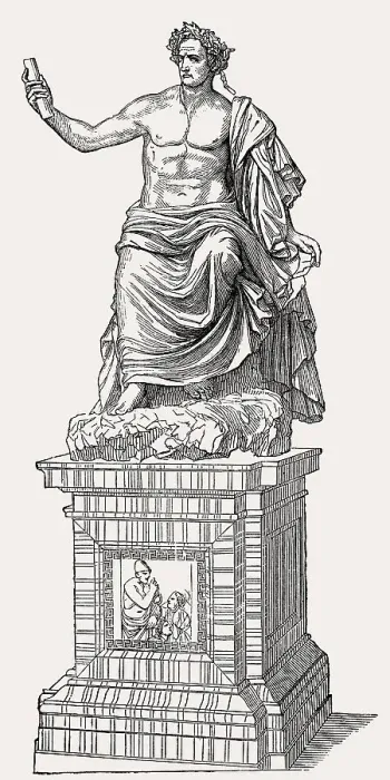 Framed Print : Nerva, Roman emperor from 96 to 98