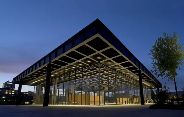 Framed Print : Neue Nationalgalerie, Potsdamer Strasse