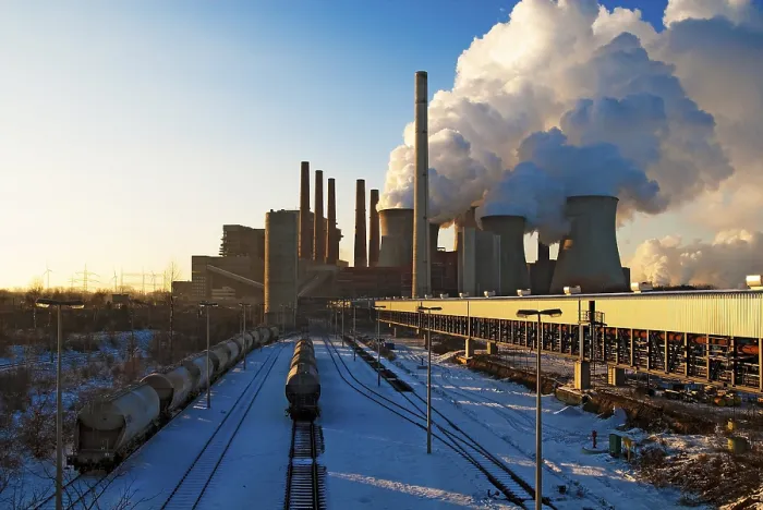 Framed Print : Neurath lignite-fired power plant