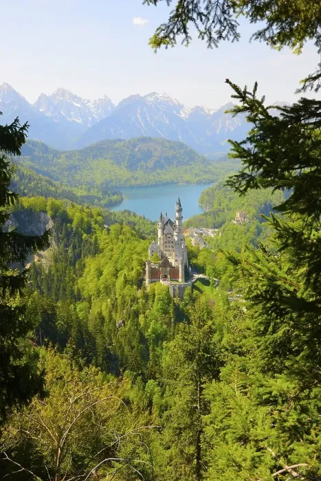 Framed Print : Neuschwanstein Castle, near Fuessen