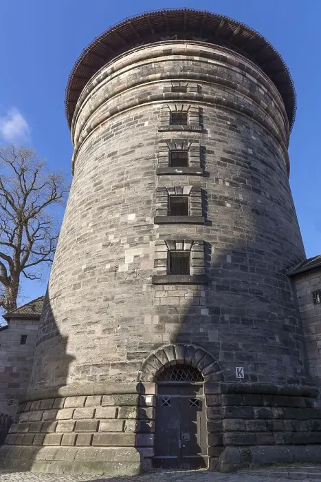 Framed Print : Neutorturm, historic fortified defence tower of the old town