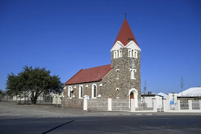 Framed Print : New Apostolic Church, Keetmanshoop