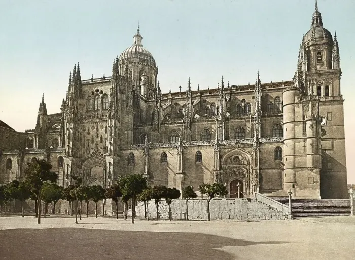 Framed Print : The new cathedral of Salamanca Framed Print : The new cathedral of Salamanca