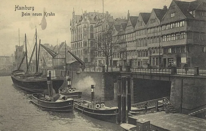 Framed Print : At the new crane, Hamburg, Germany Framed Print : At the new crane, Hamburg, Germany