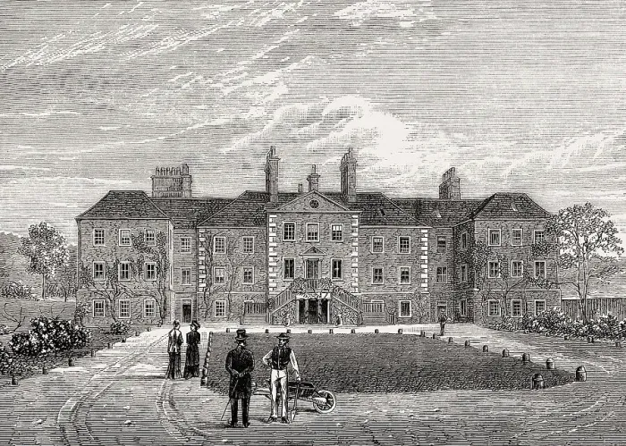 Framed Print : New Hailes house, Musselburgh, East Lothian