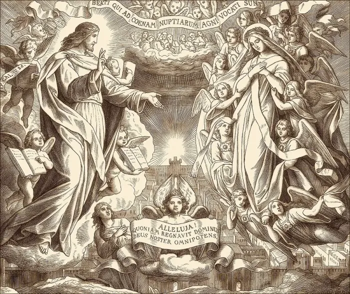 Framed Print : The New Jerusalem, Book of Revelation