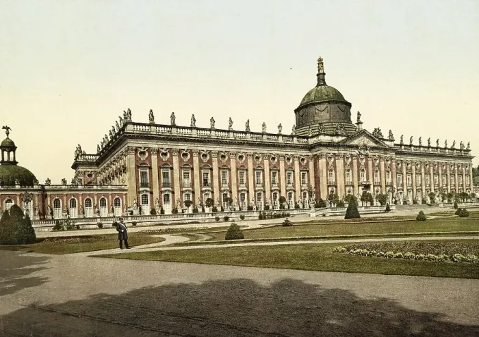 Framed Print : The New Palace in Potsdam, Brandenburg Framed Print : The New Palace in Potsdam, Brandenburg