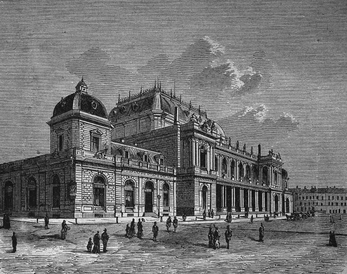 Framed Print : New Stock Exchange in Frankfurt Framed Print : New Stock Exchange in Frankfurt