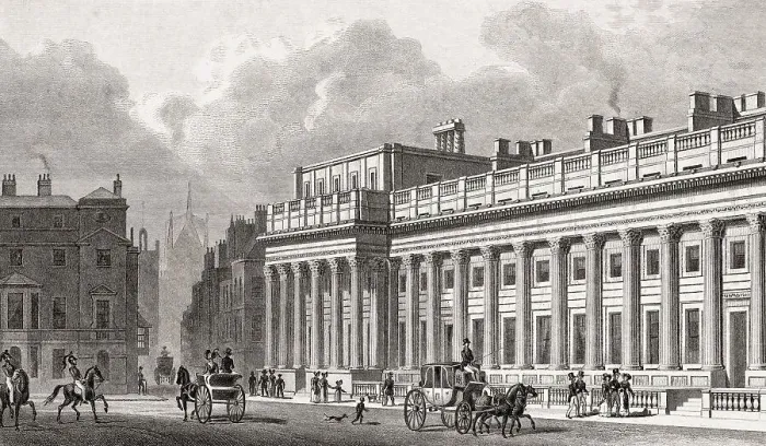 Framed Print : New Treasury Building, Whitehall