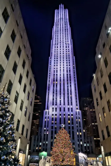 Framed Print : New York. Manhattan. Rockfeller Center