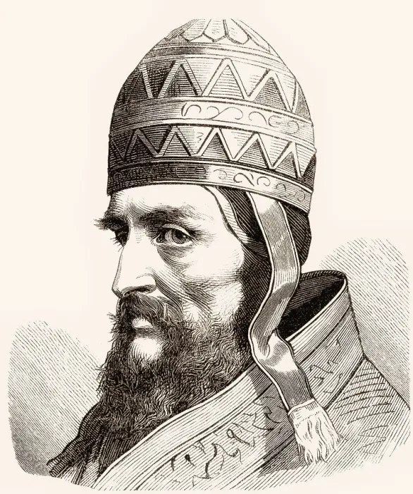 Framed Print : Nicholas III, c. 1225 - 22 August 1280 Framed Print : Nicholas III, c. 1225 - 22 August 1280