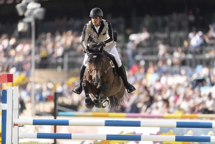 Framed Print : Nicola Philippaerts of Belgium Framed Print : Nicola Philippaerts of Belgium