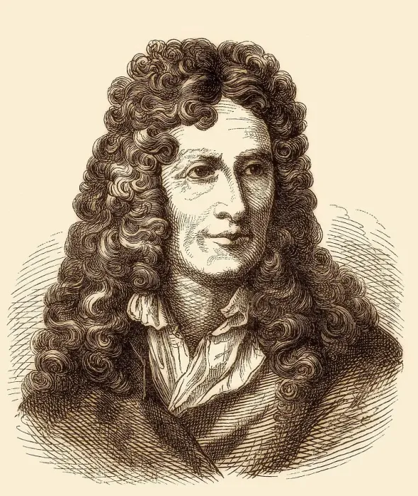 Framed Print : Nicolas Boileau-Despreaux, 1636 -1711
