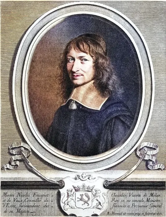 Framed Print : Nicolas Fouquet (born 23 February 1615 in Paris)