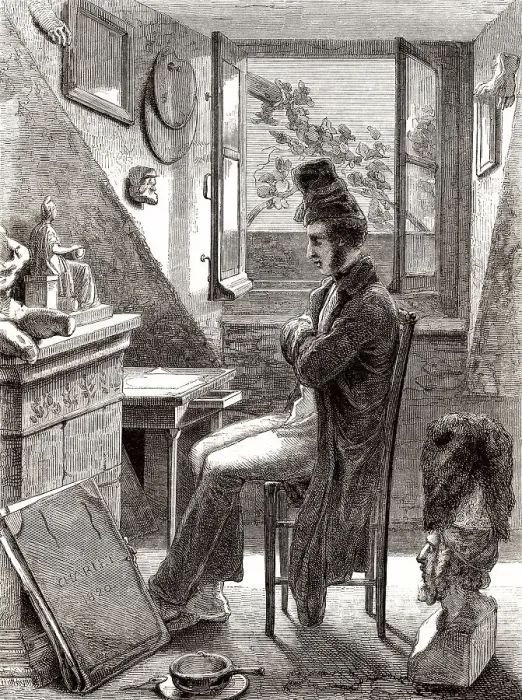 Framed Print : Nicolas Toussaint Charlet, 1792-1845 Framed Print : Nicolas Toussaint Charlet, 1792-1845