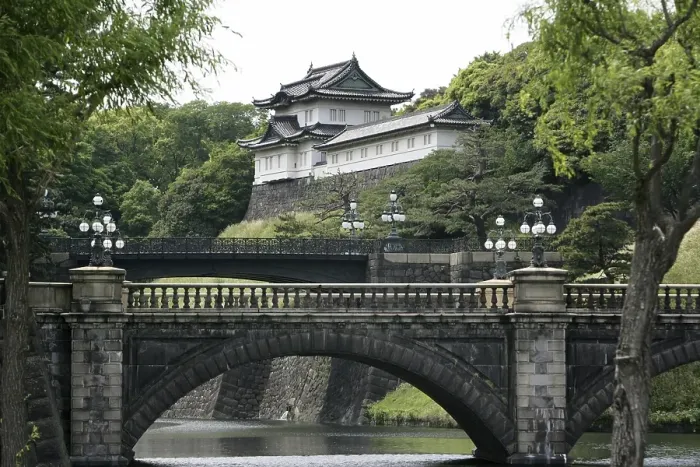Framed Print : Niju Bridge, Imperial Palace, Tokyo, Japan, Asia Framed Print : Niju Bridge, Imperial Palace, Tokyo, Japan, Asia