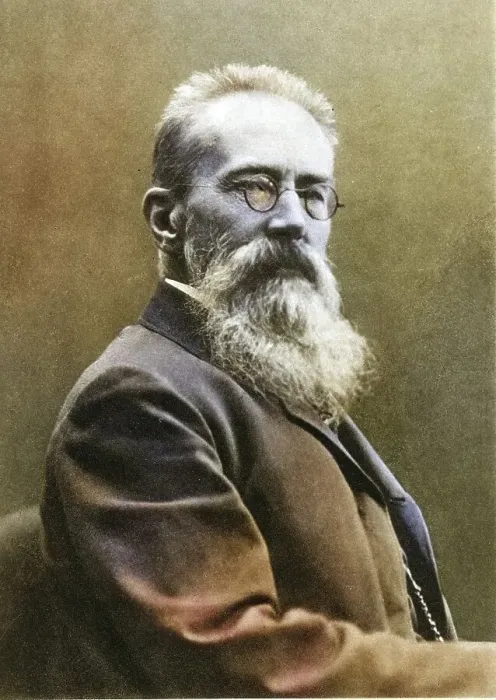 Framed Print : Nikolai Andreyevich Rimsky-Korsakov (1844-1908)