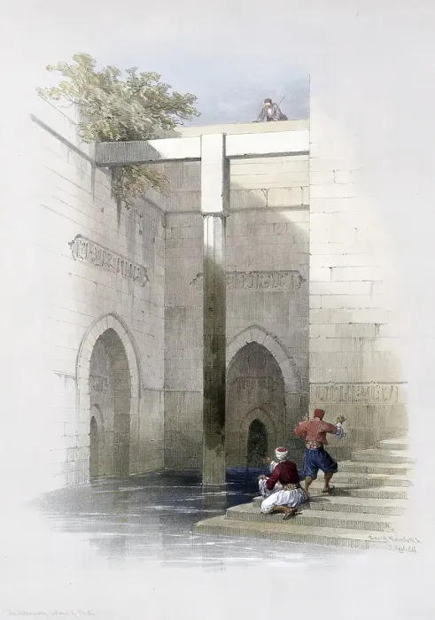 Framed Print : The Nilometer, an altimeter for the level of the Nile and used to forecast the Nile flood, Roda Island, Egypt, around 1850, Historical, digitally restored reproduction from a 19th century original, exact date of recording unknown, AI generated Framed Print : The Nilometer, an altimeter for the level of the Nile and used to forecast the Nile flood, Roda Island, Egypt, around 1850, Historical, digitally restored reproduction from a 19th century original, exact date of recording unknown, AI generated