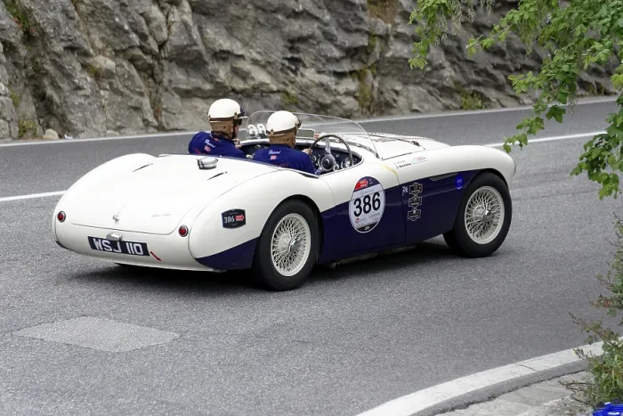 Framed Print : No. 386, Austin Healey 100 S, built in 1955