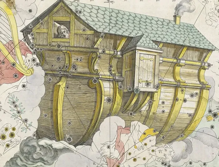 Framed Print : Noah's Ark, Argo Navis or Ship of the Argonauts