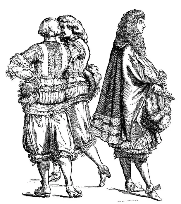 Framed Print : Noble traditional costume of 1662 Framed Print : Noble traditional costume of 1662