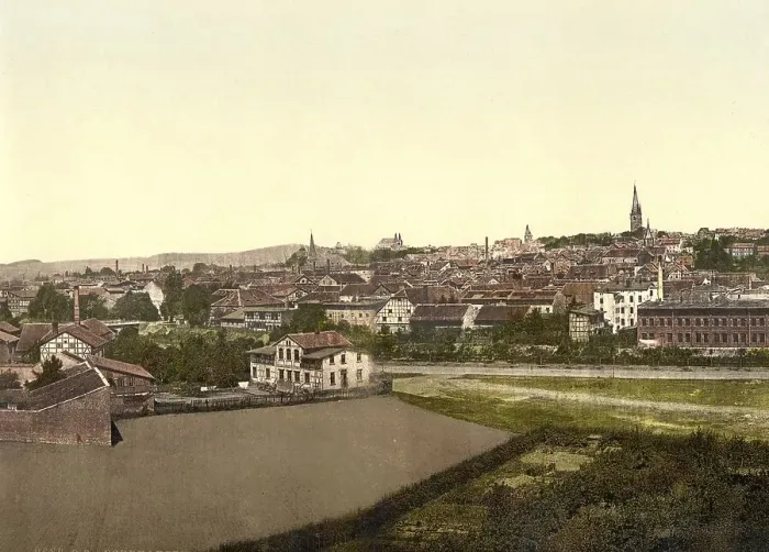 Framed Print : Nordhausen in Thuringia, Germany