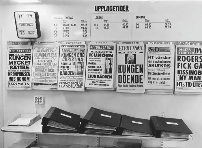 Framed Print : The Norrmalmstorg robbery 23-28 august 1973 Framed Print : The Norrmalmstorg robbery 23-28 august 1973