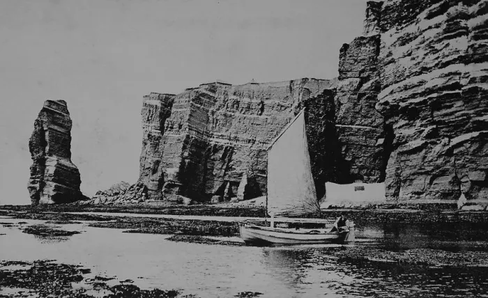 Framed Print : North Cape and Lummenfelsen cliff