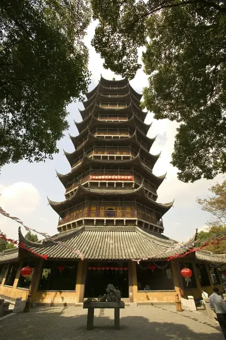 Framed Print : North Temple Pagoda, Suzhou, China, Asia Framed Print : North Temple Pagoda, Suzhou, China, Asia