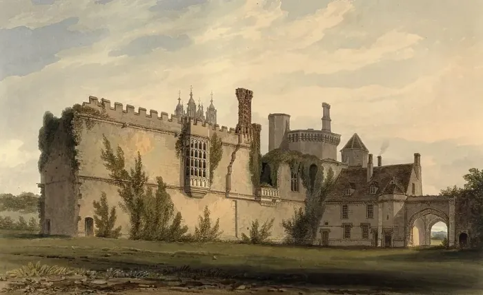 Framed Print : North view of Thornbury Castle
