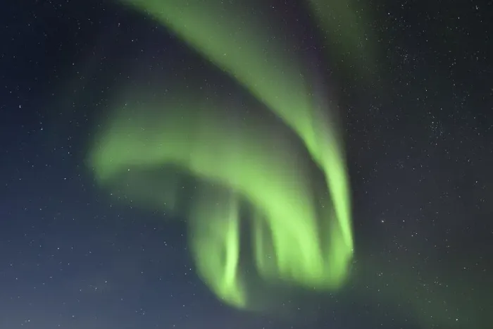 Framed Print : Northern Lights in the Abisko National Park