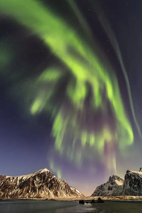 Framed Print : Northern lights (Aurora borealis) Framed Print : Northern lights (Aurora borealis)