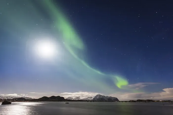 Framed Print : Northern Lights, Aurora Borealis