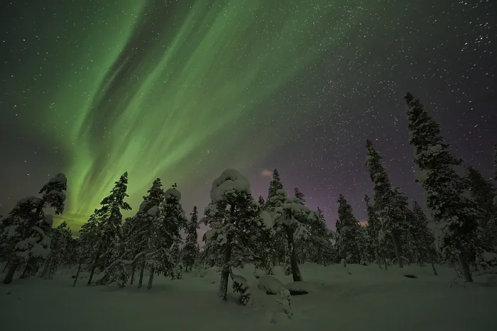 Framed Print : Northern Lights (Aurora borealis)